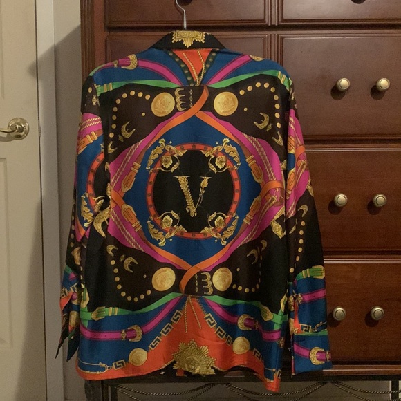Authentic Versace Silk Shirt / Pristine Condition - Picture 3 of 6